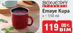 BONERA EMAYE KUPA 550 ML